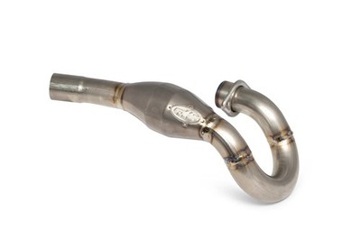 FMF Racing 042408 Megabomb Halterung SX Rohr / Mid-Pipe - Edelstahl