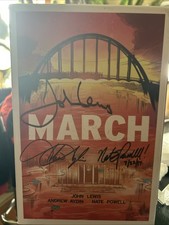 March (Trilogy Slipcase Set) by A. Aydin and John Lewis - Signed 3 Signatures