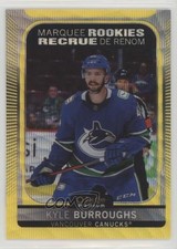 2021 O-Pee-Chee Platinum Marquee Rookies Neon Yellow Surge Kyle Burroughs 17p7