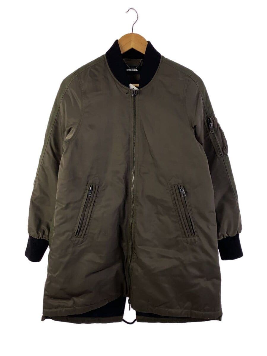 ALTRA Piumino DIESEL altro tipo MA 1 doppia zip XXS poliestere kaki tinta unita