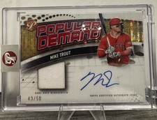 Mike Trout Signs Exclusive Autograph Deal with Topps 7