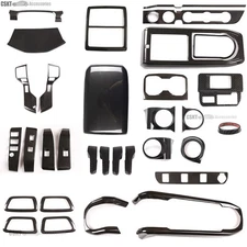 ABS Carbon Fiber Interior Dash Trim Cover Set Fits 2016-2023 Toyota Tacoma