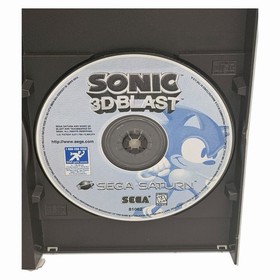 Sonic 3D Blast (Sega Saturn, 1996) CIB Complete w/ Manual + Reg Card Tested