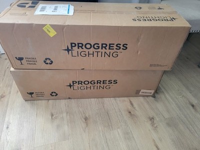 Progress Lighting 60in Insigna White/Brass/Gold Ceiling Fan With LED Light