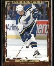 2015-16 Upper Deck Portfolio Al MacInnis #198 St. Louis Blues