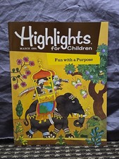 Highlights for Children Magazine Fun With A Purpose March 1991