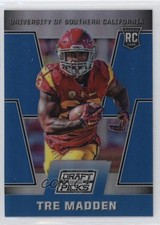 2016 Panini Prizm Collegiate Draft Picks Blue Tre Madden #131 h1f