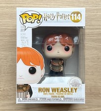 Funko Pop Harry Potter Ron Weasley Con Slugs #114 + Protector Gratis