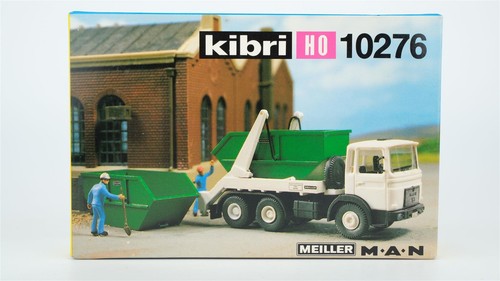 Kibri H0 10276 volquete de remolque millador con 2 huecos MAN | Zustand: Gebraucht