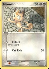 Meowth - EX FireRed & LeafGreen - 69/112 - Common on eBay