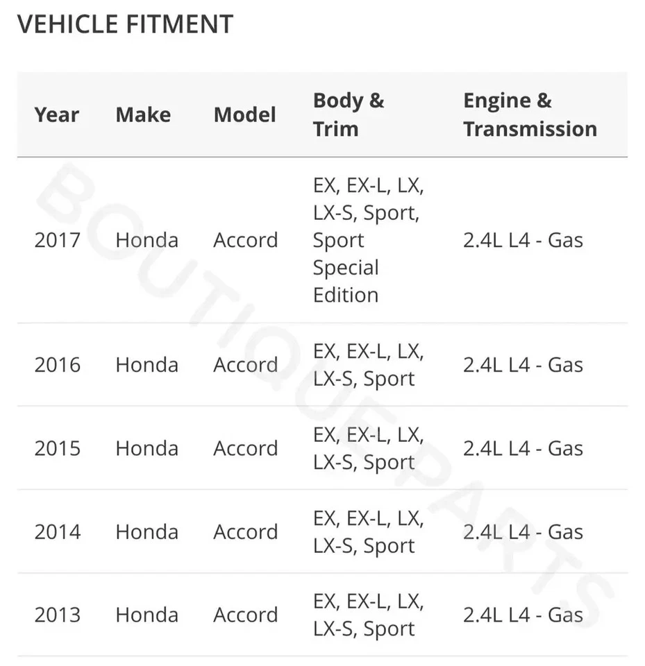 Комплект прокладок крышек клапанов подлинный от оригинального производителя ПОЛНЫЙ КОМПЛЕКТ УПЛОТНЕНИЙ для Honda Accord CR-V TLX 2,4 л - Изображение 3 из 4