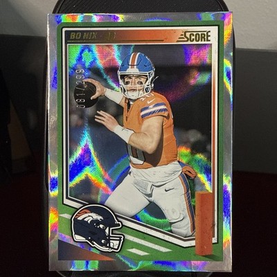 Panini 2025 Score Bo Nix Denver Broncos #253 Serial Numbered 081/299