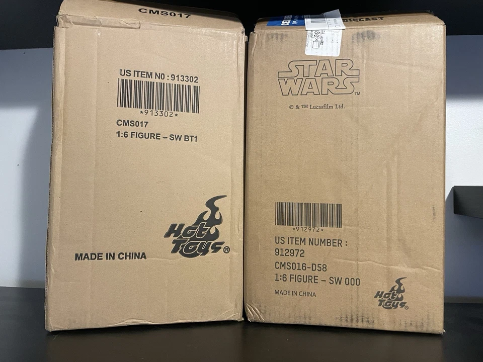 Droide Hot Toys Star Wars 0-0-0 Triple-Cero Y BT-1 1:6 CMS016D58 LE 2000 CMS017 Foto 2 de 4