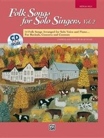 Folk Songs For Solo Singers, Vol. 2 | Jay Althouse | Englisch | Taschenbuch