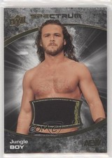 2021 Upper Deck AEW Spectrum Dark Memorabilia 22/25 Jungle Boy Jack Perry 08j3
