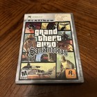 Grand Theft Auto: San Andreas "M" Version Microsoft Xbox,2005 mit Handbuch ohne Karte