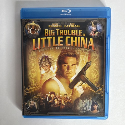 #ad Big Trouble in Little China Blu ray 1986 Kurt Russell John Carpenter RARE OOP $13.49