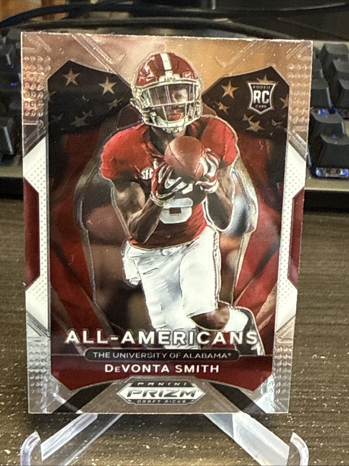 2021 Panini Prizm Draft Picks - All-American Devonta Smith #186 (RC)