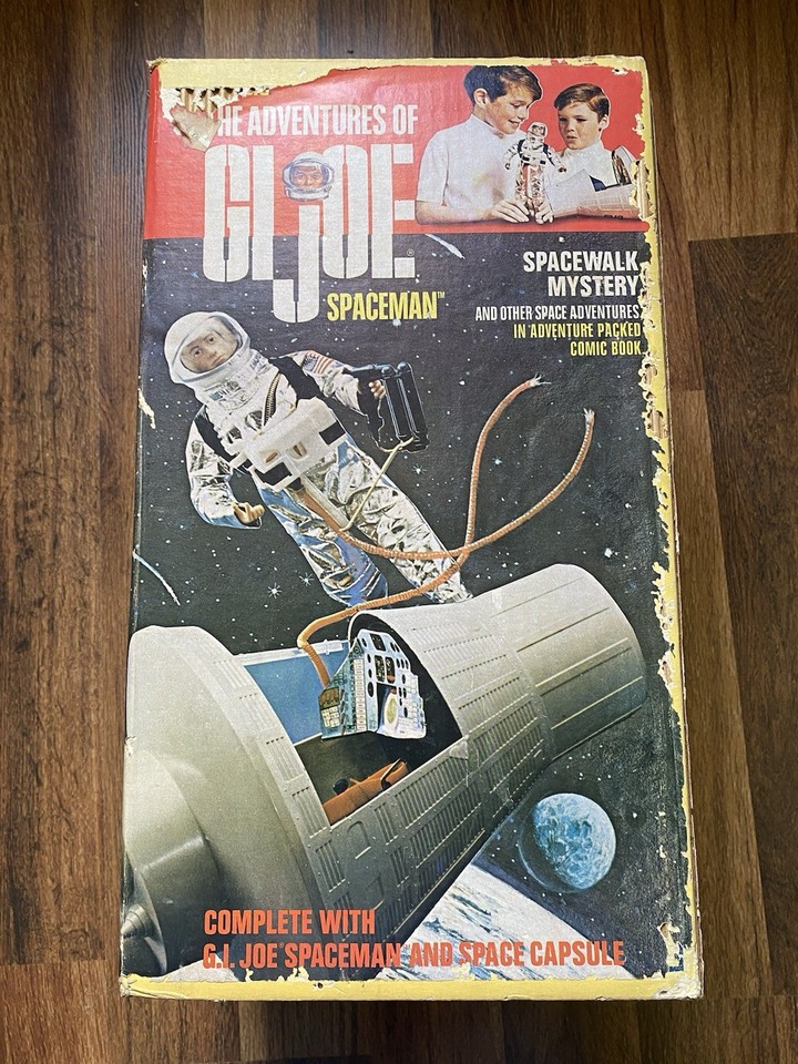 Vintage 1969 GI Joe Spaceman Doll Action Figure wi/ Space Capsule ...