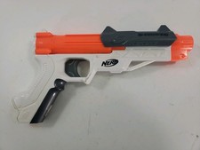Nerf Elite N-Strike SharpFire Pistol Blaster Only - White Dart Gun Toy Hasbro