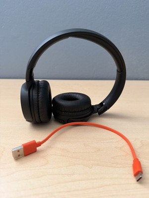 JBL Tune 510 BT Wireless On-Ear Headset With Pure Bass Sound- Black