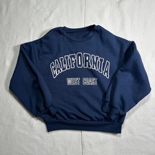 Women's Navy and Blue Sweatshirt