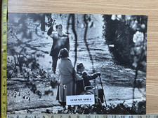 Charlie & Chaplin & Family Final Days Outside 2 Pg. 1978  Scene Book Photograph