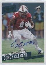 2017 Prestige Rookie Xtra Points Green Signatures 40/150 Corey Clement Auto 0m6i