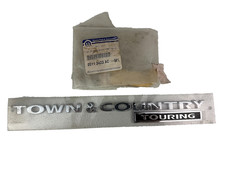 New Oem Mopar Chrysler Town Country Touring Liftgate Emblem Badge 05113423ac New Oem Mopar Chrysler Town Country Touring Liftgate Emblem Badge 05113423ac