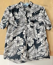 Chubbies SS Button Up XL Blue/White