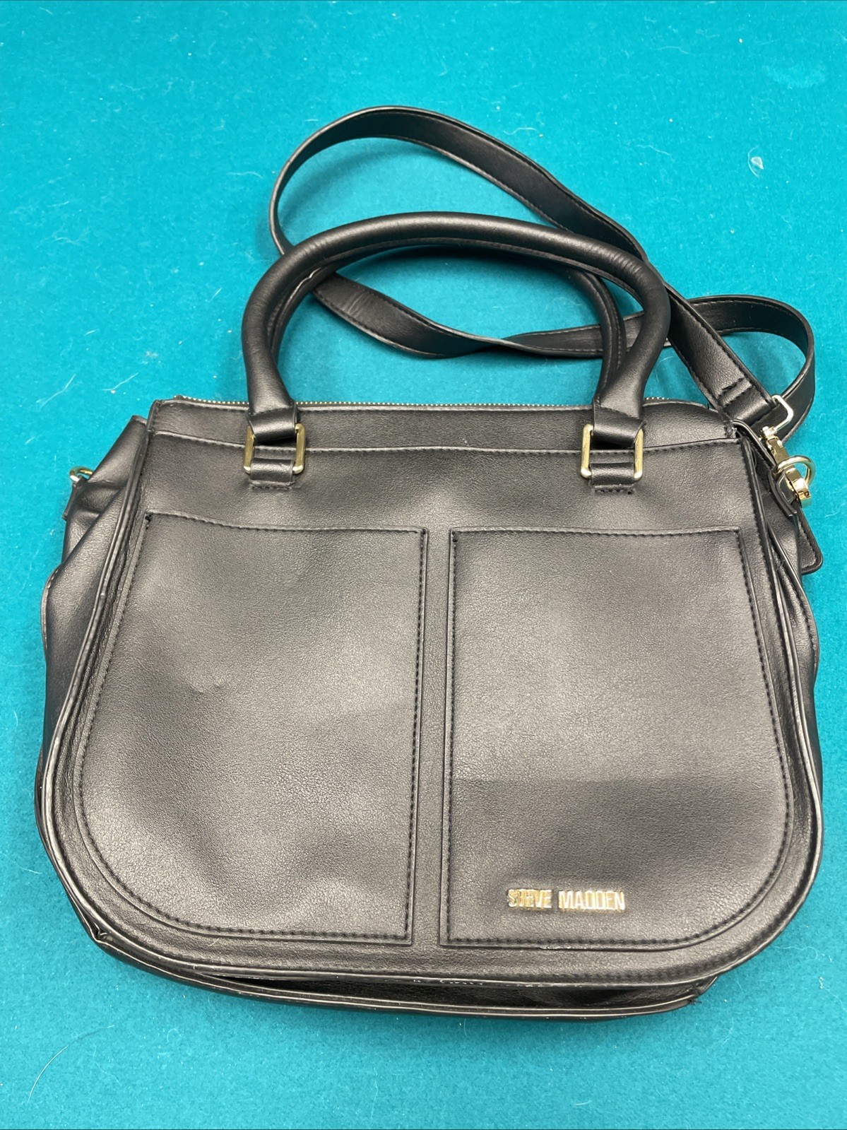 Steve Madden Women’s Black Satchel Bag - Read Description