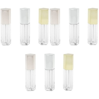 3 Pieces Leere Lippenstifthülsen Lipgloss-Röhren Lipgloss-Behälter