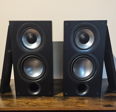 ELAC Uni-Fi 2.0 UB52  Speakers - Black - Custom upgraded Magnetic Grills