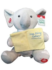Cuddle Barn Sing Along Sydney Animated Singing Elephant Plush 5 Nursery Rhymes