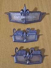 Vintage Oem Chevrolet Caprice Classic Roof Side Panel Emblem Badge 1973-1978