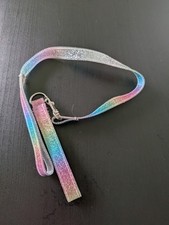 Build A Bear Workshop BABW Glittery Multicolor Rainbow Pet Leash