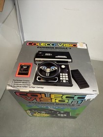 ColecoVision In BOX Expansion Module 2 Steering Wheel W/Turbo - Video Game