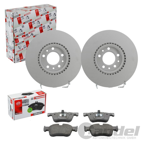 Ferodo Bremsscheiben 304Mm + BelÄGe Vorne FüR Peugeot 308 II Limo + SW / Kombi-image