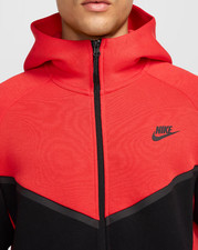 Sudadera Nike ChÃ¡ndal Nike Tech Fleece Rojo Las Mejores Ofertas