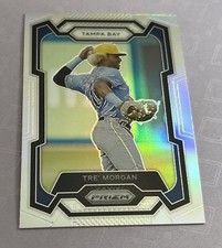 2024 Panini Prizm Baseball Silver #300 Tre Morgan Tampa Bay Rays