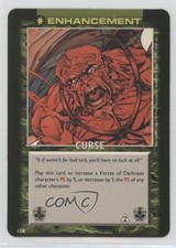 1995 Spawn - Power Cardz Trading Card Game Enhancement Curse #158