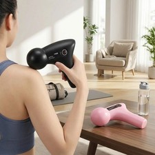 Mini Massage Massage Gun Muscle Massager Portable Electric Fascia Gun for Neck F