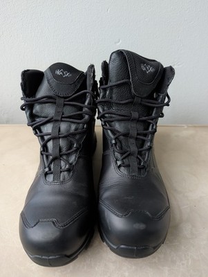 Haix Black Eagle Safety 50 mid S3 Sicherheitsschuhe - Schwarz, Größe EU 47