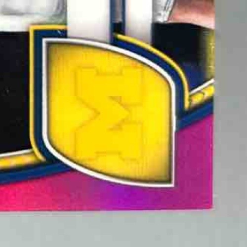 2024 Bowman Chrome University Rod Moore #31 Fuchsia Refractor /150 Wolverines - Picture 6 of 10