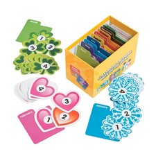 3" Classroom Calendar Days of the Year Cardstock Card Set - 462 Pc.