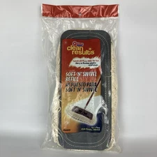 Quickie Clean Results Soft N Swivel Refill Dust Mop Replacement Head #0644CR