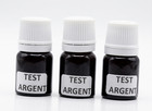 3 tests réactif argent acide en flacon sans pierre de touche