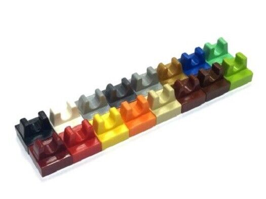 LEGO 2555 12825 Tile Modified 1 x 1 with Clip Choose Model