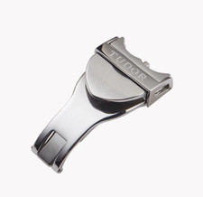 For Tudor 18mm Stainless Steel Buckle Watch Strap Clasp Solid Folding Clasp