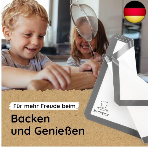 Backefix 40x30 cm Original Backfolie wiederverwendbar Silikon Backmatte BPA - Bild 9 von 9